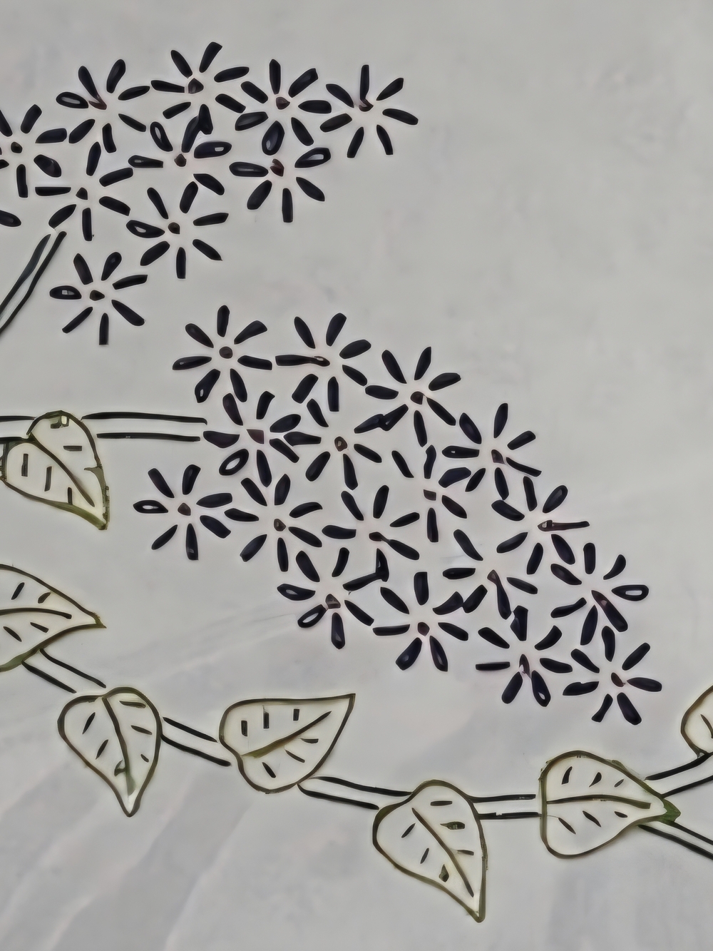 Floral Pillowcases Stamped For Embroidery With Floss - Picture 4 of 4